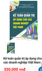 Kế toán quản trị áp dụng cho các doanh nghiệp Việt Nam 