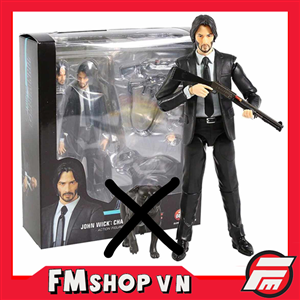 (2ND - THIẾU CHÓ, TRẦY) MAFEX NO.085 JOHN WICK: CHAPTER 2