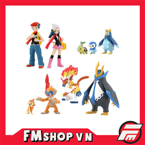 (JPV) POKEMON SCALE WORLD SINNOH REGION SET (CANDY TOY)