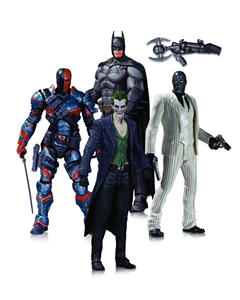 ARKHAM ORIGINS ACTION FIGURE 4 PACK