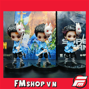 CHIBI TANJIRO VER ÁO XANH BIỂN FAKE