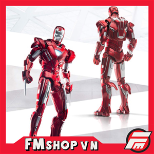 COMICAVE IRON MAN SILVER CENTURION MK 33