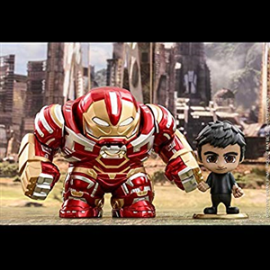 COSBABY HULKBUSTER AND BRUCE BANNER