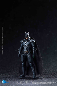 HIYATOYS INJUSTICE 2 BATMAN VARIANTS LIKE NEW (JPV)