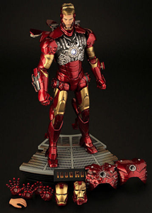 HOT TOYS IRON MAN MARK 3 BATTLE DAMAGE VER 2ND