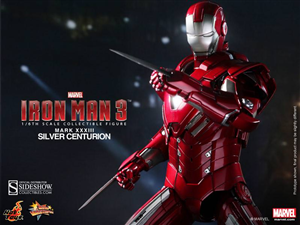 HOT TOYS IRON MAN MARK 33 SILVER CENTURION