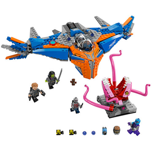 LEGO SUPER HEROES GUARDIANS OF THE THE MILANO VS ABILISK