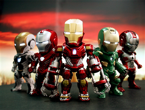 LIGHT AND ACTION FUNCTION IRON MAN SET 4