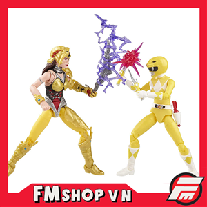 LIGHTNING COLLECTION YELLOW RANGER AND SCOPINA SET