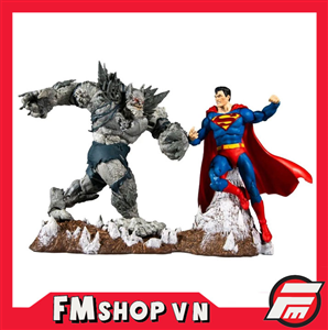 MCFARLANE SUPERMAN VS DEVASTATOR 2ND (BOX XẤU)