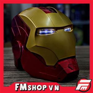 NÓN IRON MAN CÓ ĐÈN