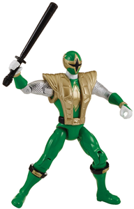 POWER RANGER SUPER MEGAFORCE NINJA STORM GREEN SAMURAI