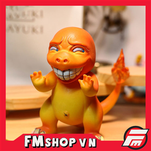 PVC CHARMANDER MẶT BỰA