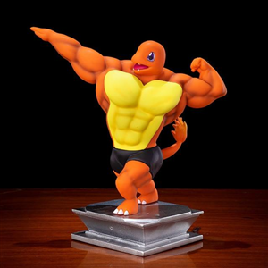 PVC CHARMANDER MUSCLE FAKE