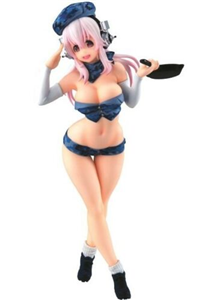 PVC FURYU SUPER SONICO MILITARY (URBAN CAMOUFLAGE)