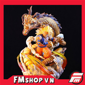 PVC GOKU SSJ 3 DRAGON FIST 29CM FAKE