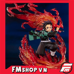 PVC KIMETSU NO YAIBA TANJIRO HINOKAMI KAGURA FAKE 22CM