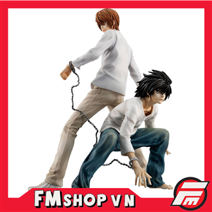 PVC L & KIRA DEATH NOTE VER FAKE 24CM