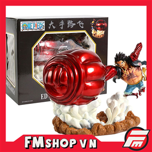 PVC LUFFY GEAR 4 KING KONG GUN 25CM FAKE