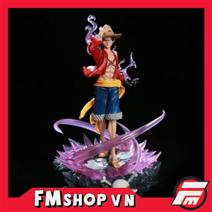 PVC LUFFY HOT BLOOD THREE BATTLE 40CM FAKE