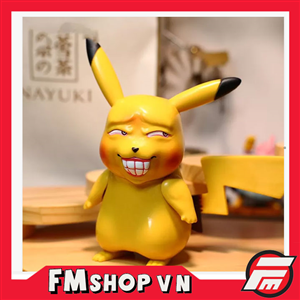 PVC PIKACHU MẶT BỰA