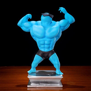 PVC SQUIRTLE MUSCLE FAKE