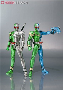 SHF KAMEN RIDER W - CYCLONE TRIGGER & CYCLONE METAL