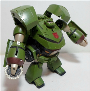 TRANSFORMERS ANIMATED BULKHEAD COMPLETE HASBRO LEADER