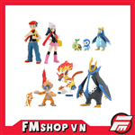 (JPV) POKEMON SCALE WORLD SINNOH REGION SET (CANDY TOY)