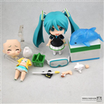 NENDOROID MIKU 339A  SWIMSUIT VER & FAMILY MART VER  FAKE