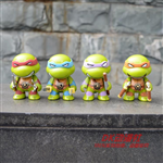 NINJA RÙA TURTLES CHIBI SET