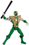 POWER RANGER SUPER MEGAFORCE NINJA STORM GREEN SAMURAI