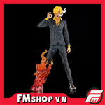 PVC ONE PIECE SANJI ÁO ĐEN 36CM FAKE