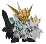 SD UNICORN KNIGHT GUNDAM