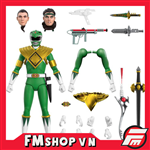 SUPER 7 POWER RANGER GREEN RANGER