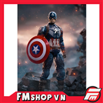 ZD TOYS CAPTAIN AMERICAN 2ND NO BOX