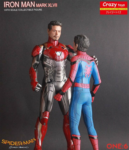 Mua bán CRAZY TOY 1/6 SPIDER MAN HOMECOMING