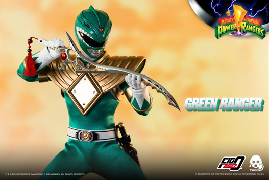 Mua bán THREEZERO MMPR GREEN RANGER OPEN