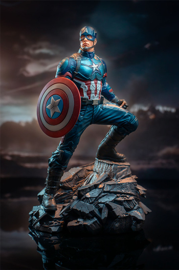 Mua bán RESIN STATUE CAPTAIN AMERICA