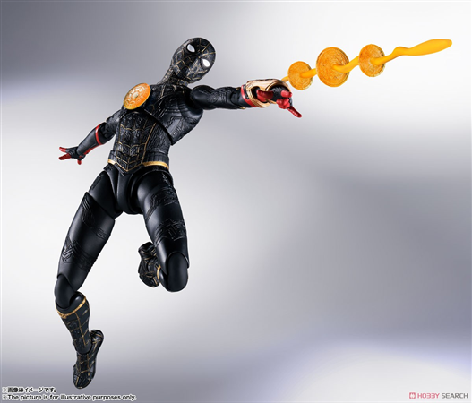 Mua bán (JPV) [BONUS] S.H.FIGUARTS SPIDER-MAN [BLACK & GOLD SUIT