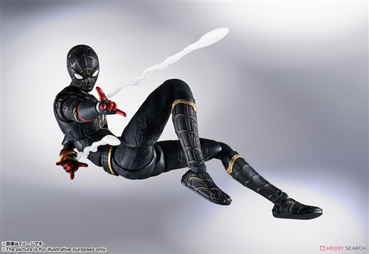 Mua bán (JPV) [BONUS] S.H.FIGUARTS SPIDER-MAN [BLACK & GOLD SUIT