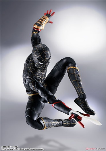 Mua bán (JPV) [BONUS] S.H.FIGUARTS SPIDER-MAN [BLACK & GOLD SUIT