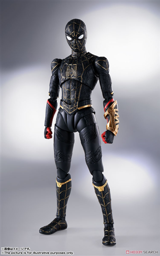 Mua bán (JPV) [BONUS] S.H.FIGUARTS SPIDER-MAN [BLACK & GOLD SUIT