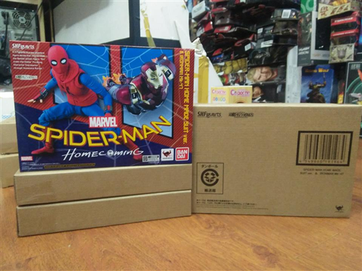 Mua bán SHF SPIDERMAN HOMEMADE SUIT AND IRON MAN MK47 SET