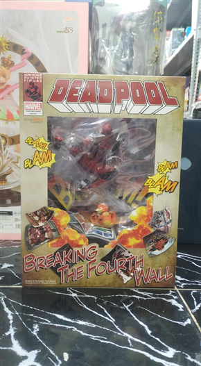 Mua bán (JPV) PVC DEADPOOL TOY BREAKING THE FOURTH WALL LIKE NEW