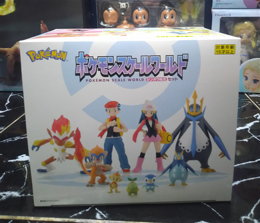 Mua bán (JPV) POKEMON SCALE WORLD SINNOH REGION SET (CANDY TOY)