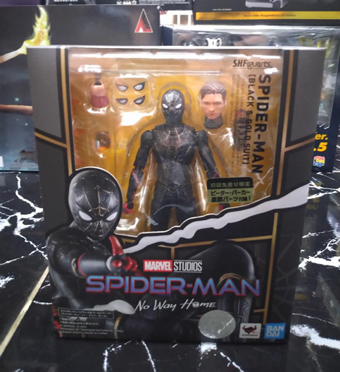 Mua bán (JPV) [BONUS] S.H.FIGUARTS SPIDER-MAN [BLACK & GOLD SUIT