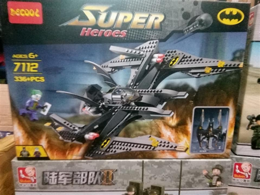 Mua bán LEGO DECOOL BATMAN BATWING & THE JOKER