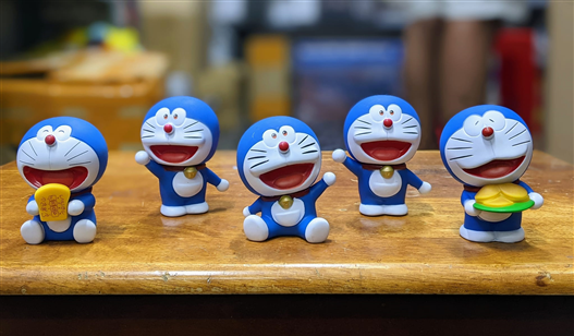 Mua bán PVC DORAEMON CẦM BÁNH RÁN NO BOX