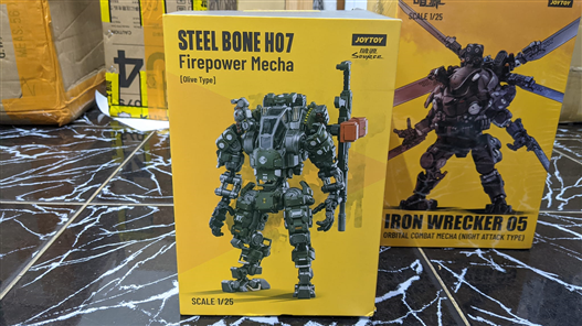 Mua bán JOYTOY STEEL BONE H07 FIREPOWER MECHA OLIVE TYPE OPENED